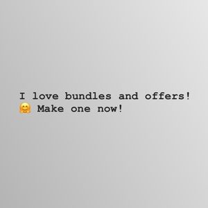 Make an offer or bundle now! 🤗🌟✨🦋
